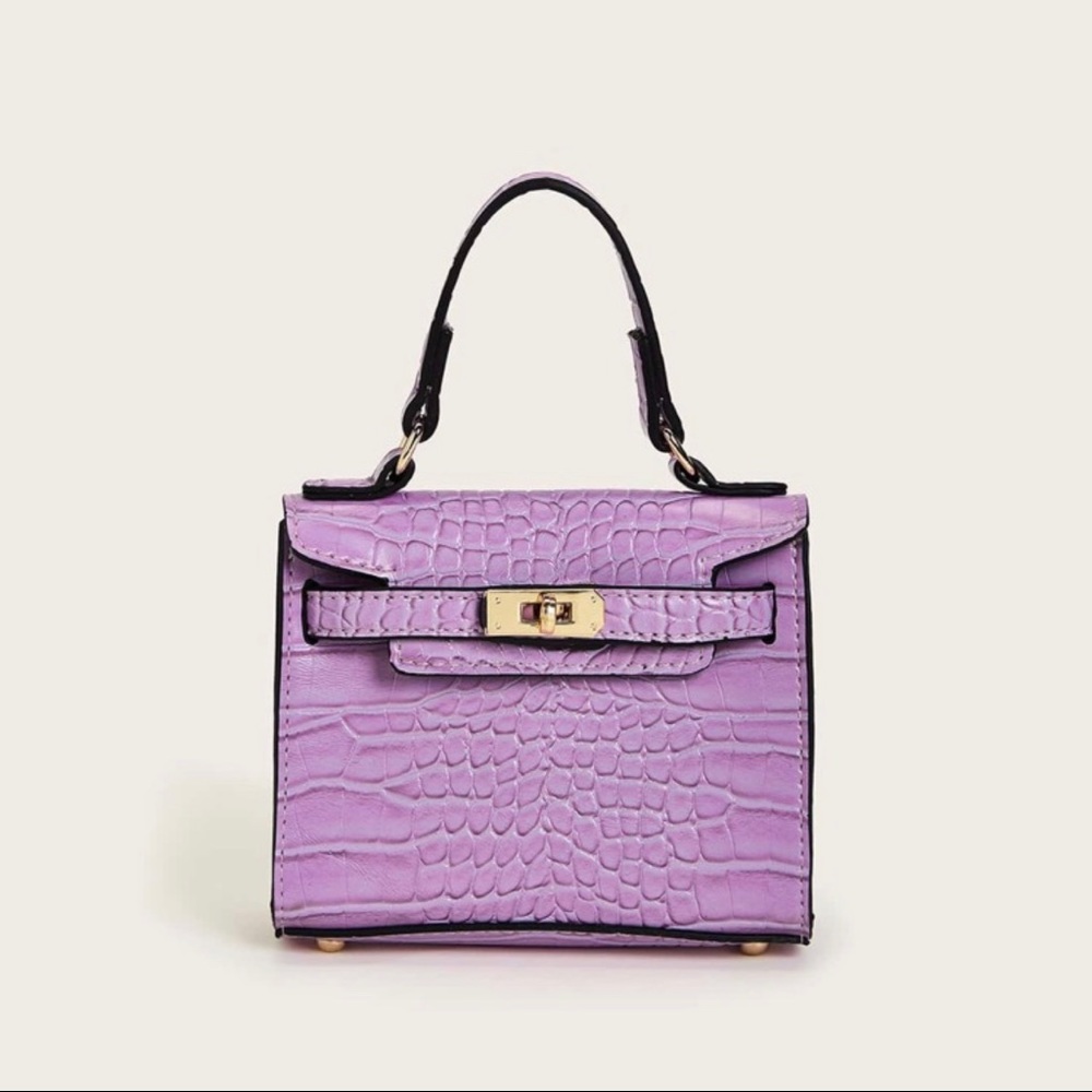 Purple Turbo Satchel Bag